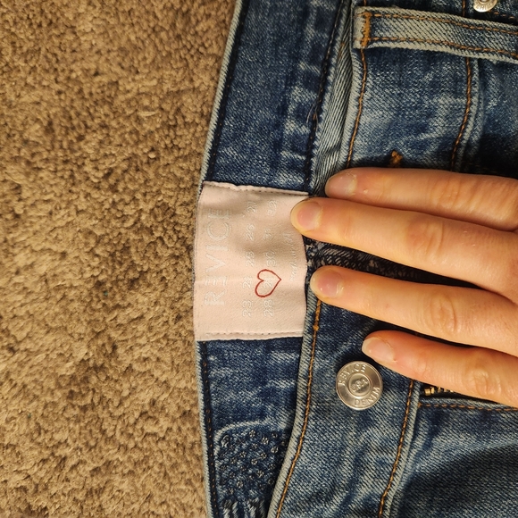 REVICE Venus Straight Leg Stargazer Size 29 Jeans - Picture 2 of 3